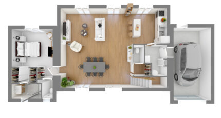 Saint-Geniès-des-Mourgues Maison neuve - 2411057-4586modele72019121867mtC.jpeg Maisons France Confort