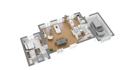 Saint-Geniès-des-Mourgues Maison neuve - 2411057-4586modele920191218lNwiv.jpeg Maisons France Confort