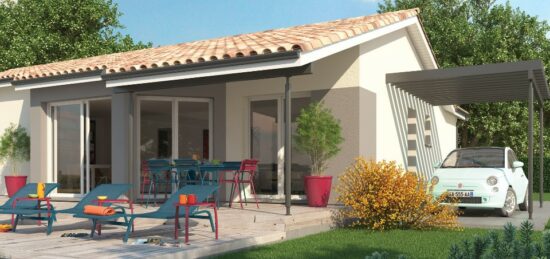 Maison neuve à Noaillan, Nouvelle-Aquitaine