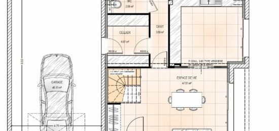 Maison neuve à , Maine-et-Loire