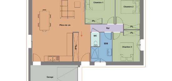 Maison neuve à , Morbihan