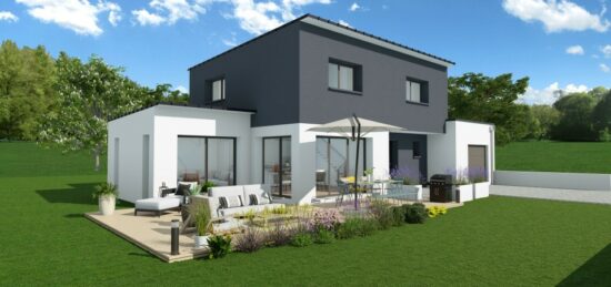 Maison neuve à Riantec, Bretagne