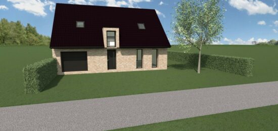 Maison neuve à La Longueville, Hauts-de-France