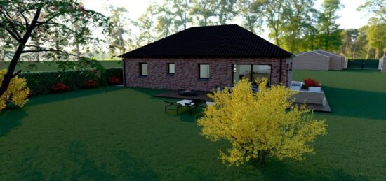 Maison neuve à , Nord