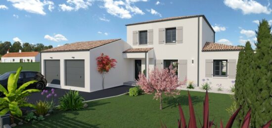 Maison neuve à Ballon, Nouvelle-Aquitaine