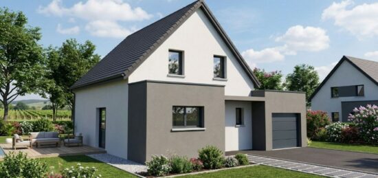 Maison neuve à , Bas-Rhin
