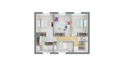 Lapeyrouse-Fossat Maison neuve - 2338711-4586modele820191218ATDUO.jpeg Maisons France Confort