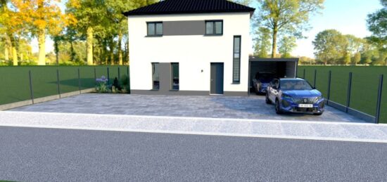 Maison neuve à Calonne-Ricouart, Hauts-de-France