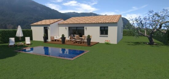 Maison neuve à Aubignosc, Provence-Alpes-Côte d'Azur