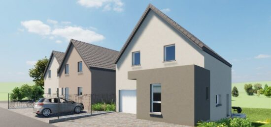 Maison neuve à Osenbach, Grand Est