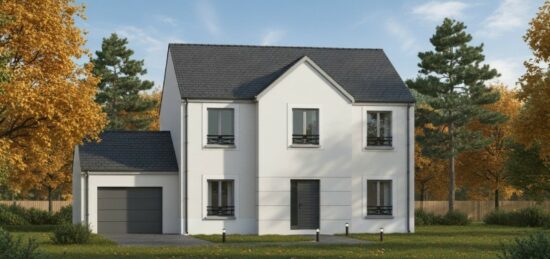 Maison neuve à Thoiry, Île-de-France