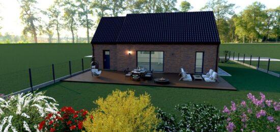 Maison neuve à , Nord