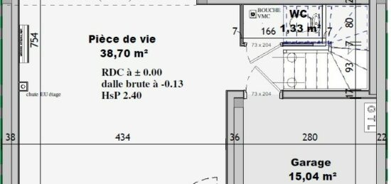 Maison neuve à Douvres-la-Délivrande, Normandie