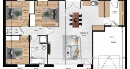 Saint-Melaine-sur-Aubance Maison neuve - 2333458-961modele8202407292aXeq.jpeg Maisons France Confort