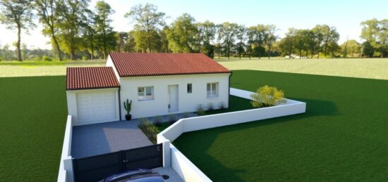 Maison neuve à Bassan, Occitanie