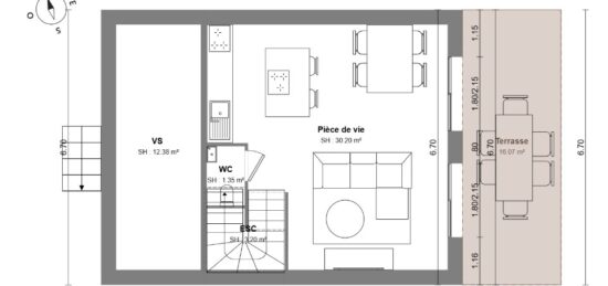 Maison neuve à , Var