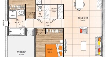 La Membrolle-sur-Longuenée Maison neuve - 2395158-961modele820200709zf7Mb.jpeg Maisons France Confort