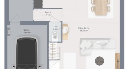 Villers-sur-Mer Maison neuve - 2325710-4586modele920200407DnWCp.jpeg Maisons France Confort