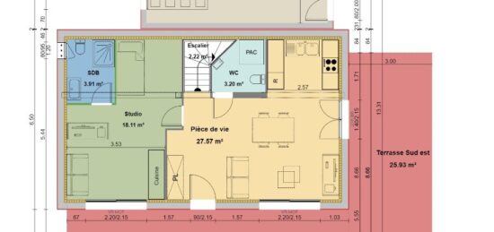 Maison neuve à , Hautes-Alpes