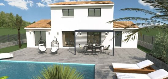 Maison neuve à Maury, Occitanie