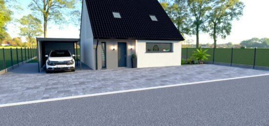 Maison neuve à Noyelles-Godault, Hauts-de-France