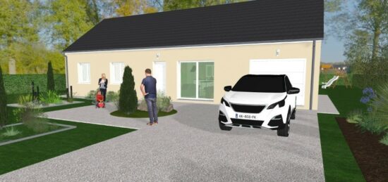 Maison neuve à Le Menoux, Centre-Val de Loire