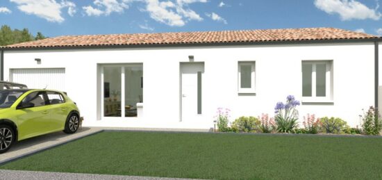 Maison neuve à Bourgneuf, Nouvelle-Aquitaine