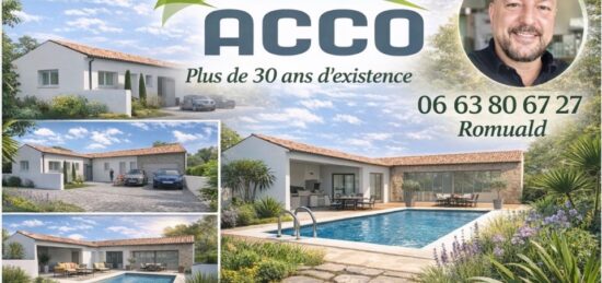 Maison neuve à Villedoux, Nouvelle-Aquitaine