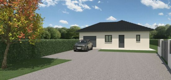 Maison neuve à Lhôpital, Auvergne-Rhône-Alpes