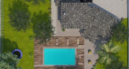 Teyran Maison neuve - 2337843-267986_plan-maison-diamant-100-elegance--plan-masse.jpg Maisons France Confort