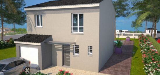 Maison neuve à Poussan, Occitanie