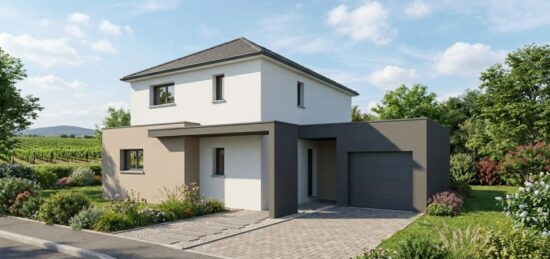 Maison neuve à Sundhoffen, Grand Est