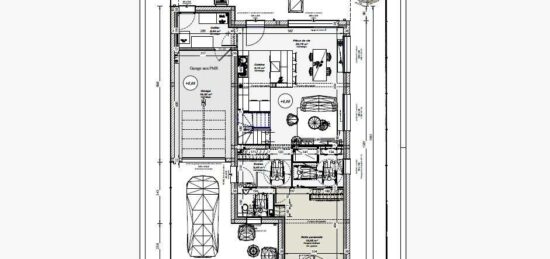 Maison neuve à , Mayenne