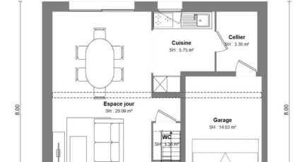 Le Mesnil-Rouxelin Maison neuve - 2419312-11660modele62026013021TBV.jpeg Maisons France Confort