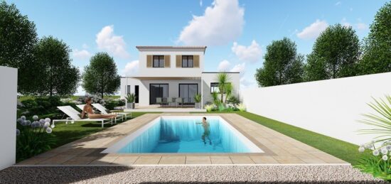 Maison neuve à Connaux, Occitanie