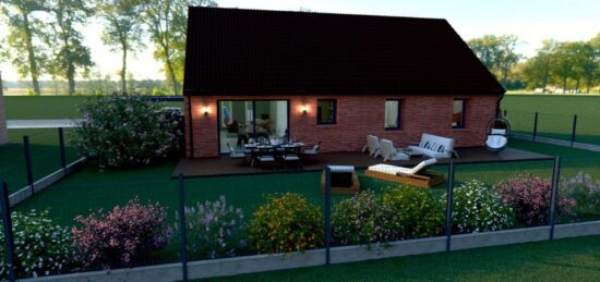 Maison neuve à , Nord