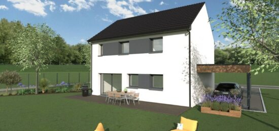 Maison neuve à , Nord