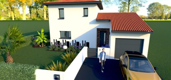 Maison neuve à Pia, Occitanie