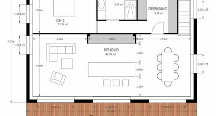 La Limouzinière Maison neuve - 2422847-5377modele720200626P5vsh.jpeg Maisons France Confort