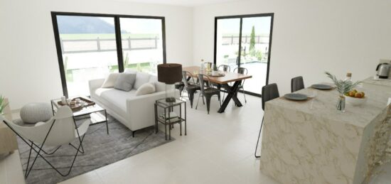 Maison neuve à Rosières, Auvergne-Rhône-Alpes