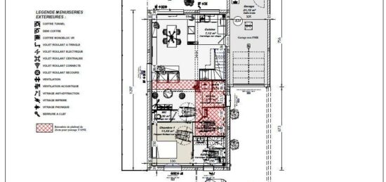 Maison neuve à , Mayenne