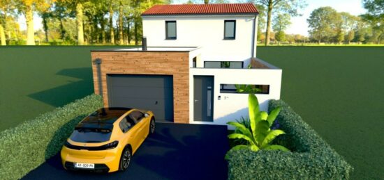 Maison neuve à Pollestres, Occitanie