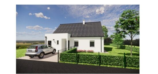 Maison neuve à Argentré, Pays de la Loire