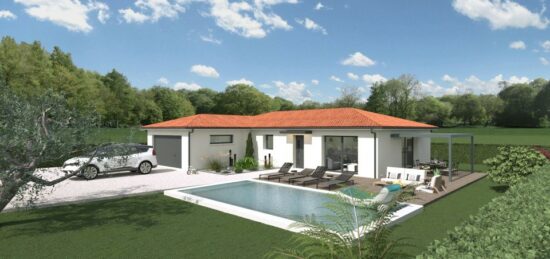 Maison neuve à Bâgé-la-Ville, Auvergne-Rhône-Alpes