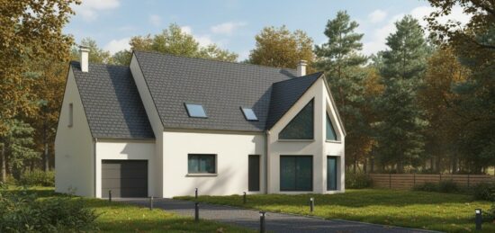 Maison neuve à Thoiry, Île-de-France