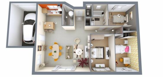 Maison neuve à , Pyrénées-Atlantiques