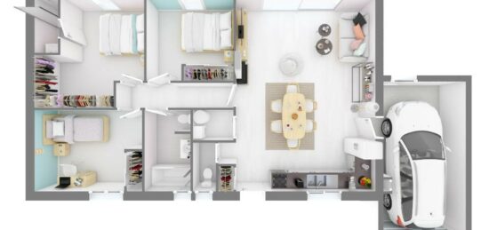 Maison neuve à , Var