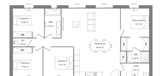 Maison neuve à , Cher