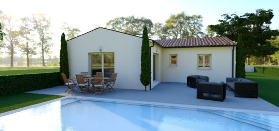 Maison neuve à Saintes, Nouvelle-Aquitaine