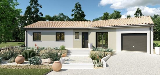 Maison neuve à Virelade, Nouvelle-Aquitaine